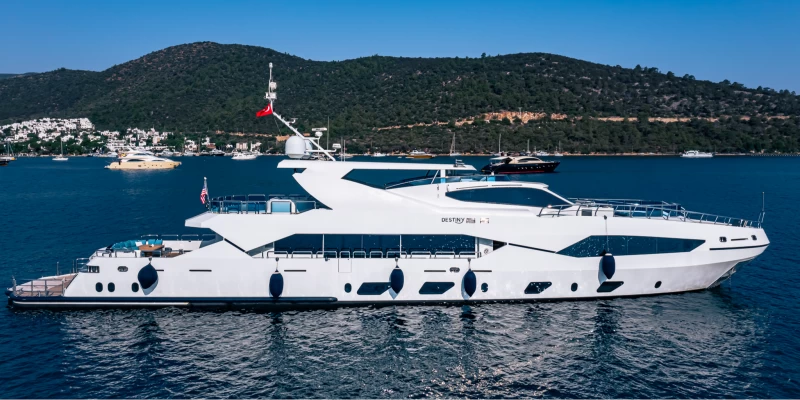 Mega yacht rental Bodrum and Antalya